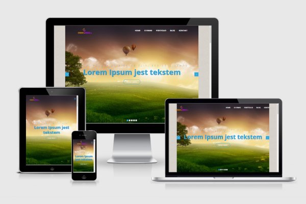 Strona OnePage + BLOG